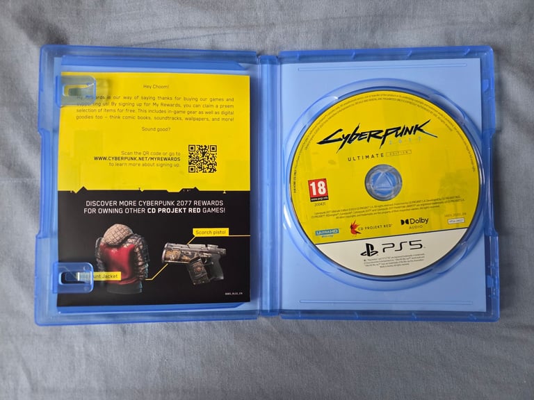 Cyberpunk 2077 (PS5) Ultimate Edition disc game