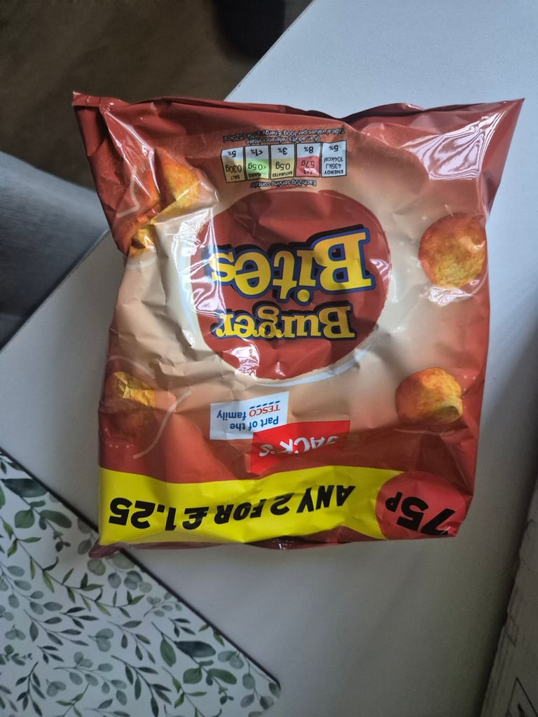 Box of crisps reduced 5er 