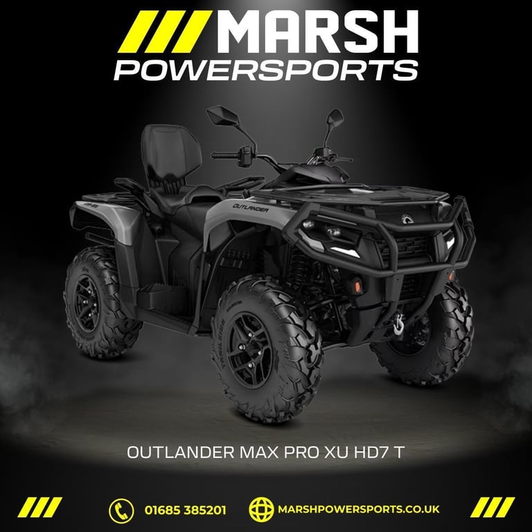 Outlander Max Pro XU HD7 T 2026 - Can-am Main Dealer - Reserve NOW!