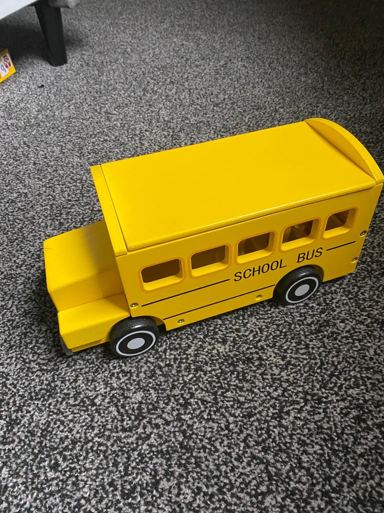 Wooden School Bus 