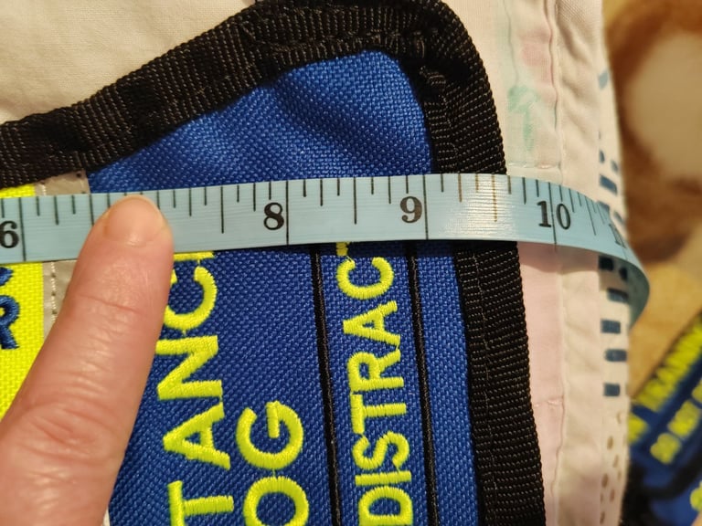 Autism assistance dog custom made vest xs 
