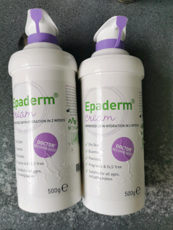 Epaderm cream medical rash eczema hydration