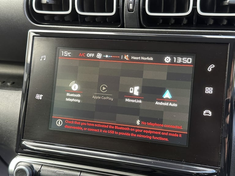 2018 Citroen C3 AirCross 1.2 PureTech Petrol Manual Feel 5 Door Hatchback Blue.