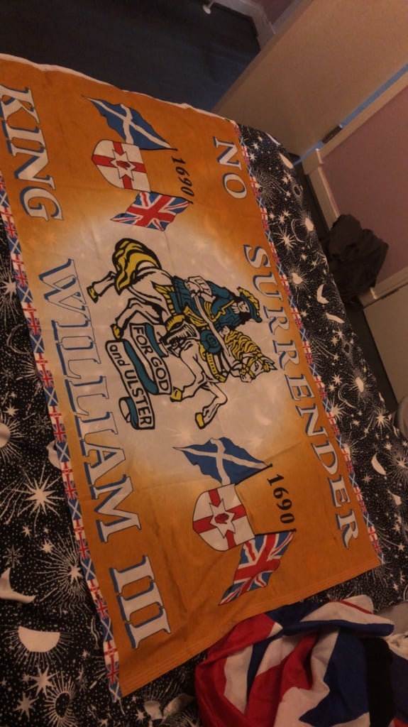 Rangers flags and scarfs 