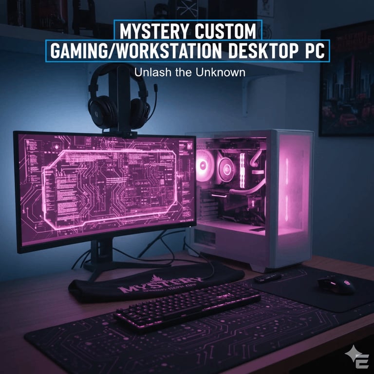 image for MYSTERY CUSTOM GAMING/WORKSTATION DESKTOP PC | READ DESCRIPTION