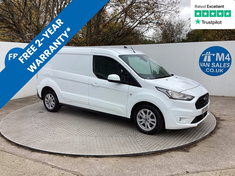 2021 Ford Transit Connect 240 EcoBlue Limited LWB L/R A/C Euro 6 LWB Panel Van Diesel Manual