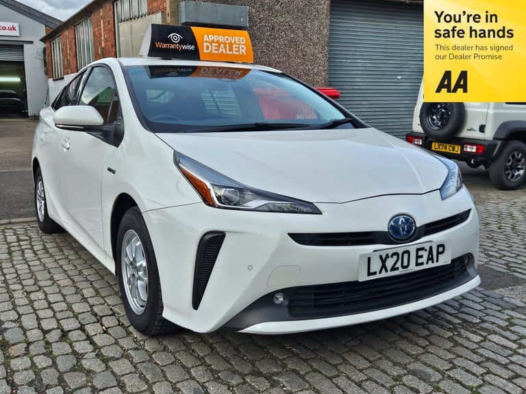 2020 Toyota Prius 1.8 Hybrid Automatic 5dr 5 Seats Hatchback Petrol/Electric Hybrid Automatic
