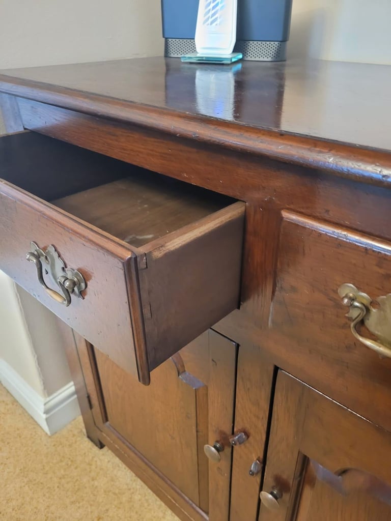dark wood sideboard can deliver locally
