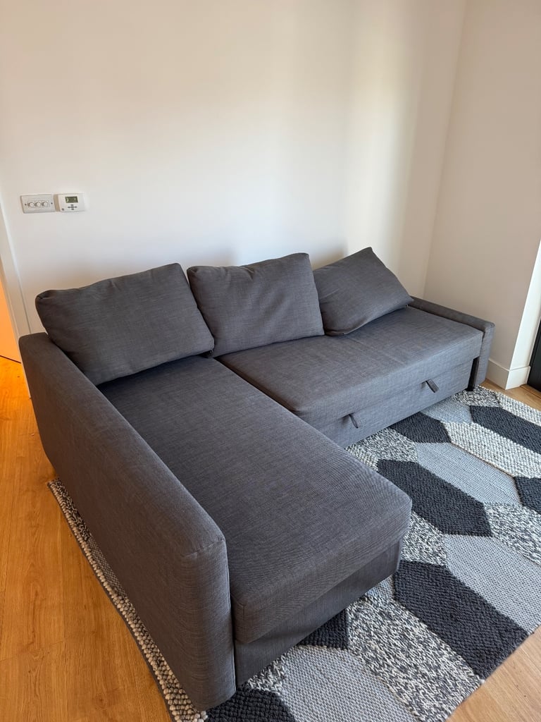 image for IKEA FRIHETEN Corner sofa-bed with storage