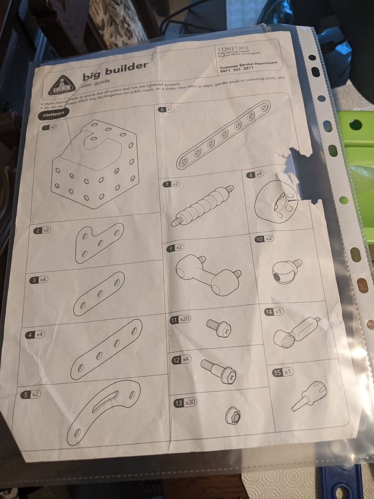 Early Learning 'BUILD IT' starter kit Age 3-8