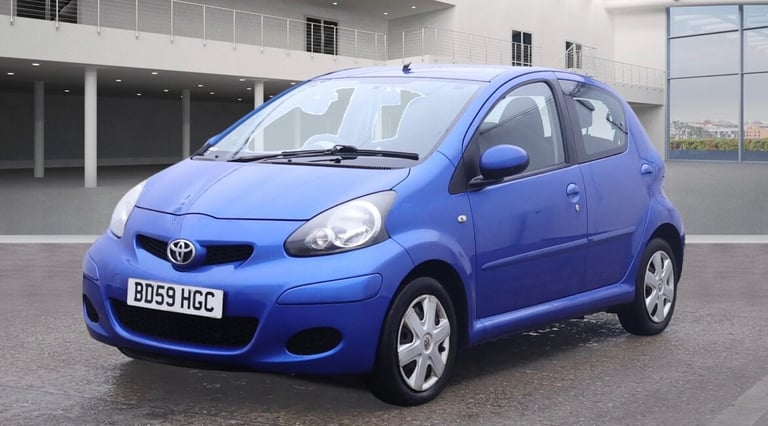 2009 Toyota AYGO 1.0 VVT-i Blue 5dr HATCHBACK Petrol Manual