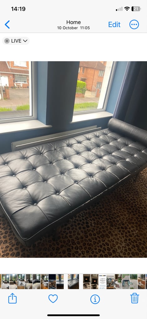 Mid century day bed 
