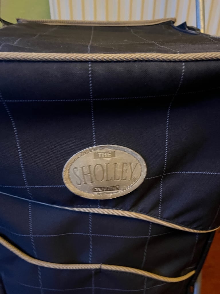 Vintage Sholley shopping trolley