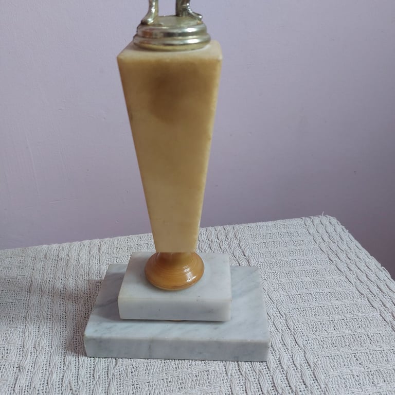 Vintage Marble Snooker Trophy 