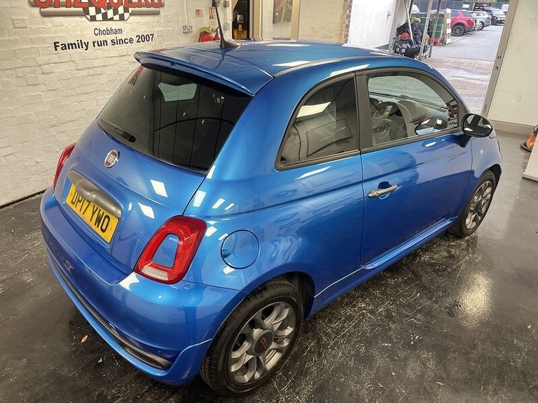 2017 Fiat 500 1.2 S 3dr HATCHBACK PETROL Manual