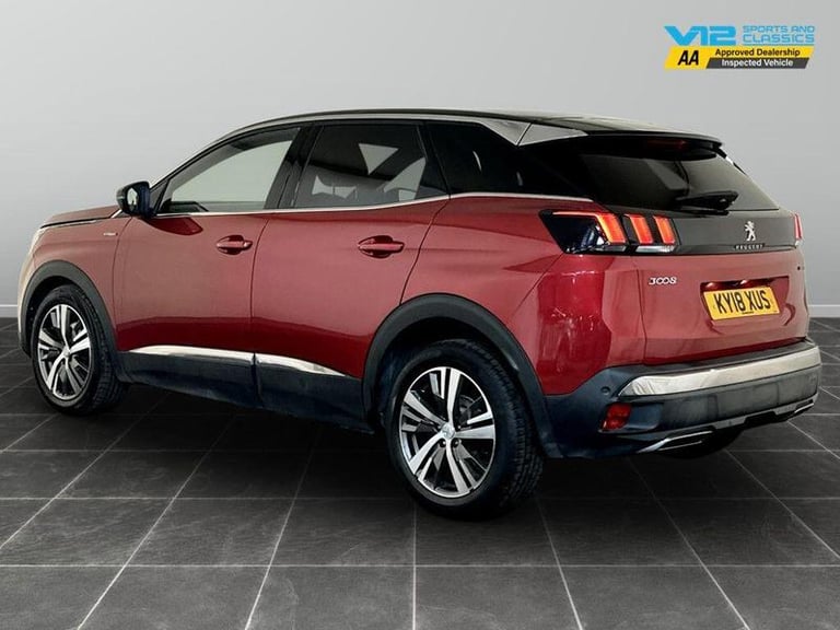 2018 Peugeot 3008 1.6 BlueHDi GT Line Euro 6 (s/s) 5dr Manual SUV Diesel Manual