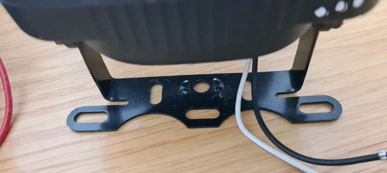 High power halogen lamps with wiring harmess