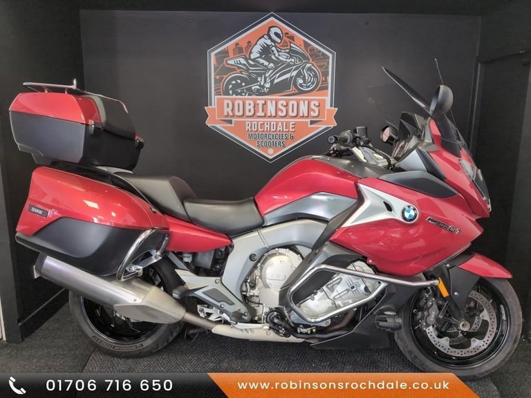 image for 2017 17 BMW K 1600 GT with 34327 miles with nine stamps in the book.