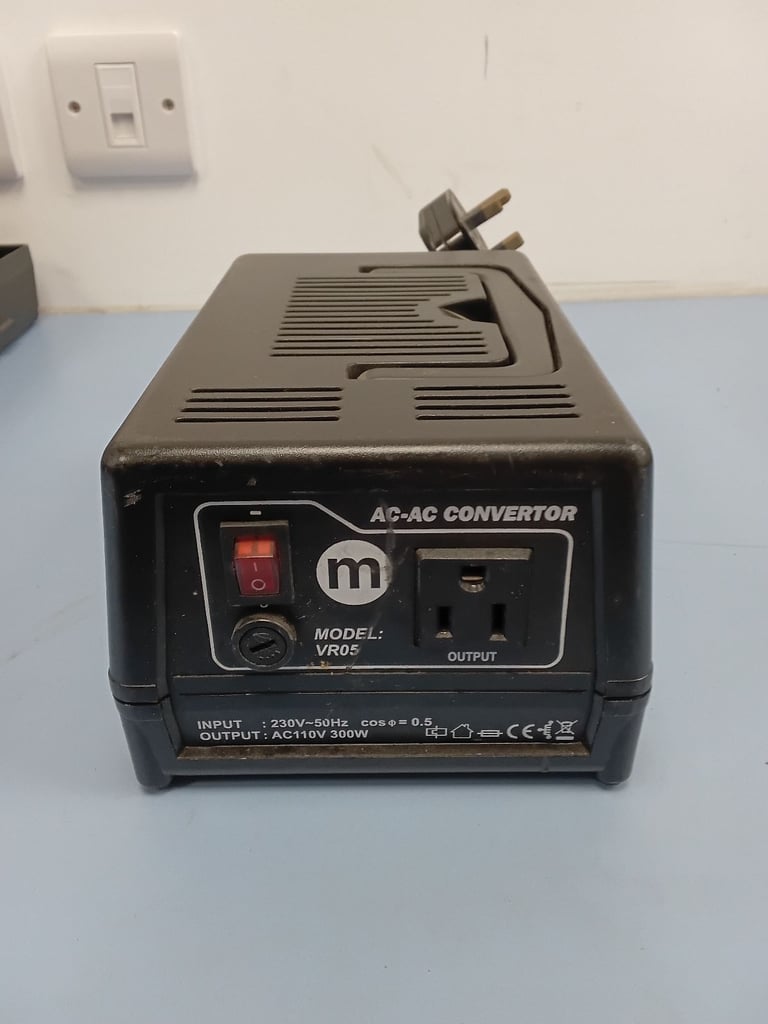 image for Mains Step Down Transformer 240 to 110V