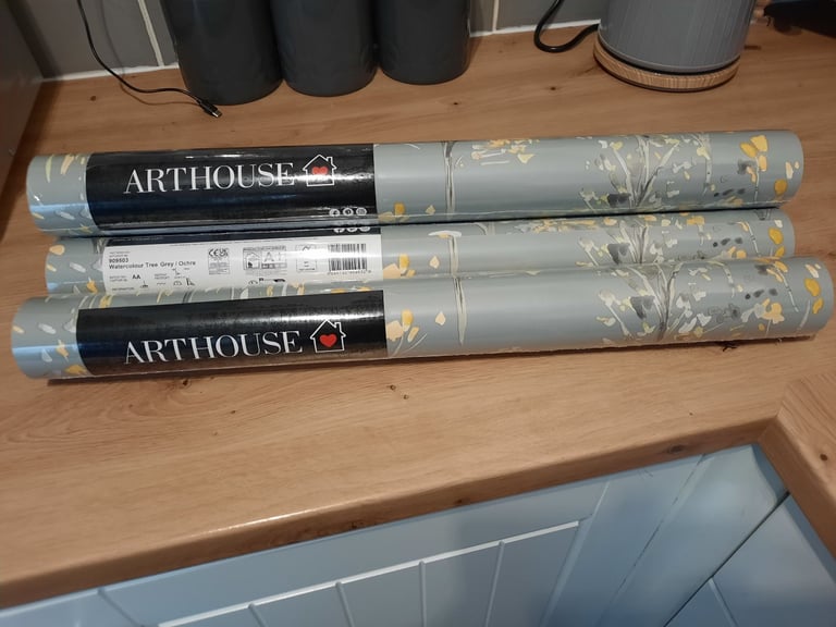 image for Four rolls of wallpaper for sale 