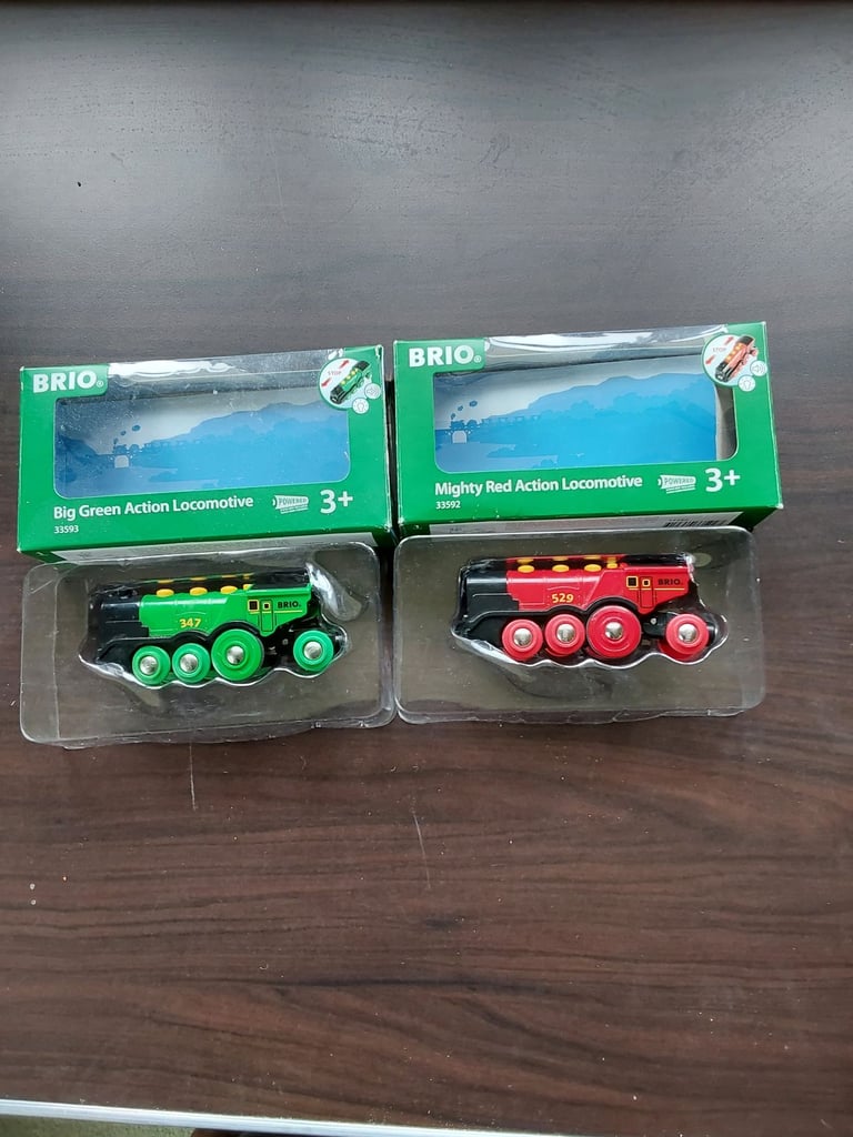  Brio wooden train set