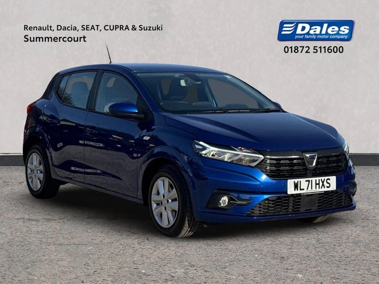 image for 2022 Dacia Sandero Sandero 1.0 TCe Comfort 5Dr Hatchback Hatchback Petrol Manual