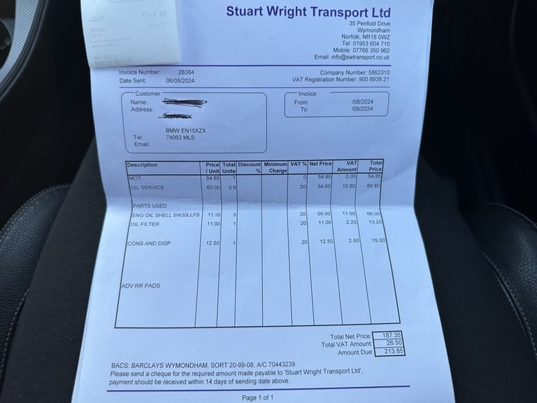 2015 BMW 5 Series 2.0 528i M Sport Saloon 4dr Petrol Auto Euro 6 (s/s) (245 ps) Saloon Petrol Aut...