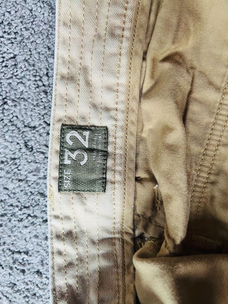 Mens trousers - TIMBERLAND (STONEHAM); 32" waist; colour beige