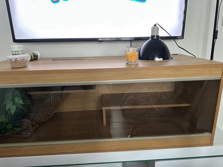 Large oak vivarium