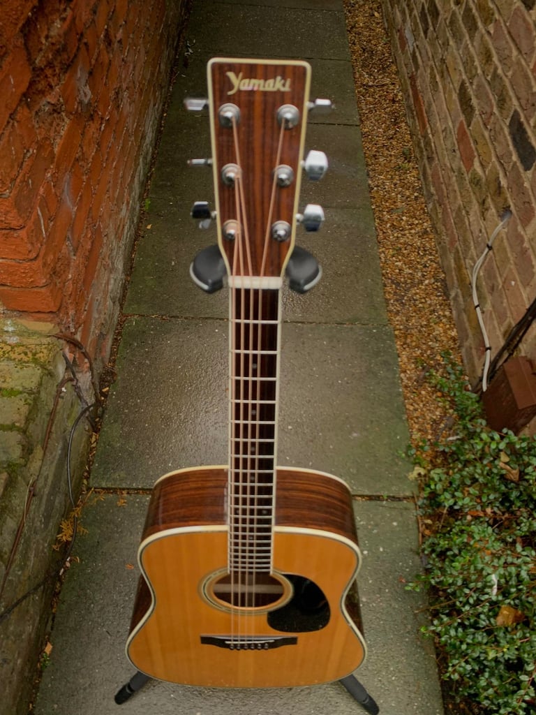 Yamaki YW-30 vintage acoustic guitar (made in Japan, late 70s)