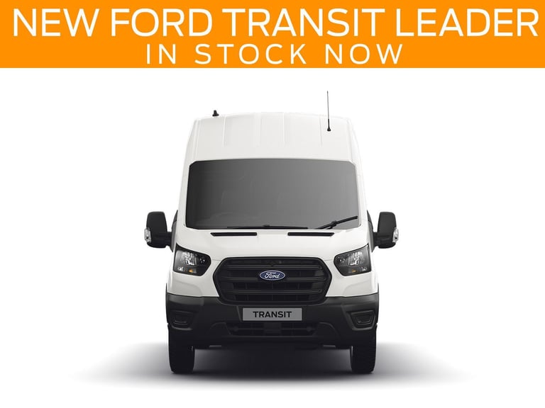 BRAND NEW Ford Transit 350L L3 H2 Leader Van 2.0L 130PS 6 Speed in Frozen White