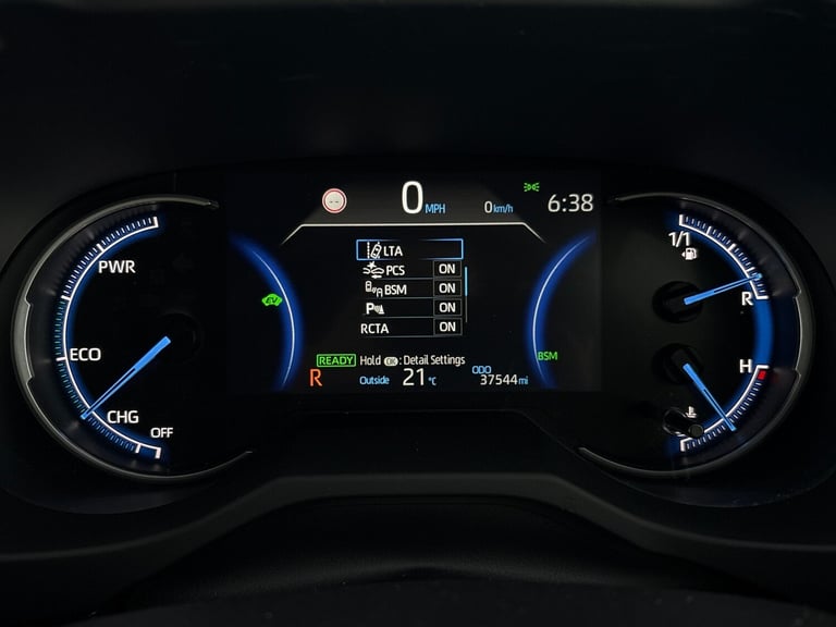 2021 Toyota RAV4 2.5 VVT-i Hybrid Black Edition 5dr CVT 2WD ESTATE PETROL/ELECTRIC Automatic