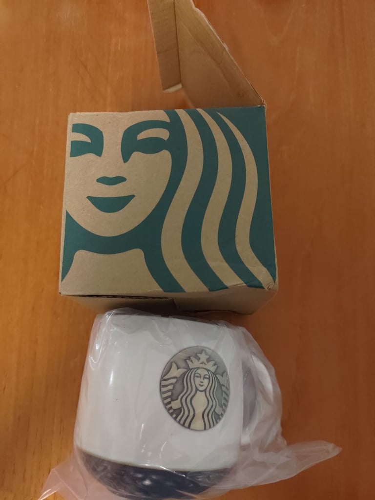 New Starbucks Mug Limited Edition Mermaid Scales 414ml Coffee Tea Cup 