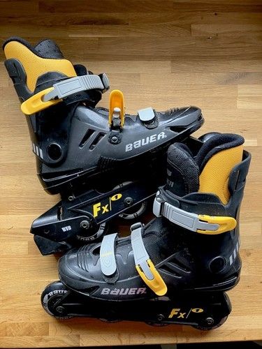 Bauer roller blades fx1 size 4 (no wheels)