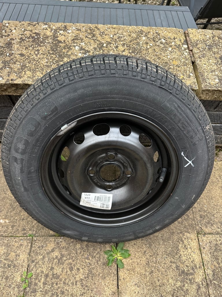 image for Vauxhall Corsa Steel Wheel and Pirelli 3000 Tyre - Unused
