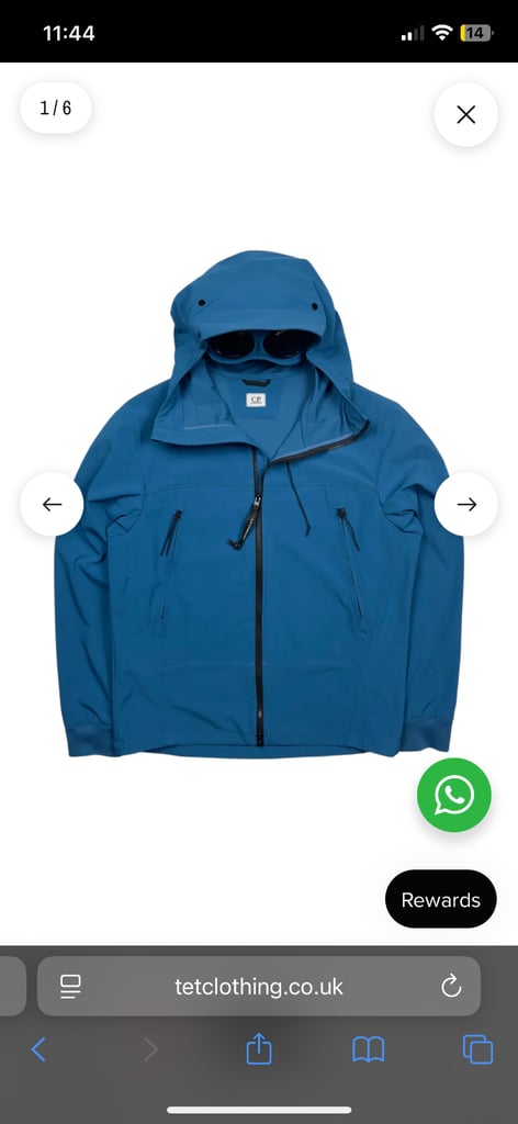 CP Company softshell jacket 