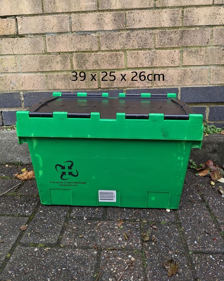 Strong Plastic Totebox.