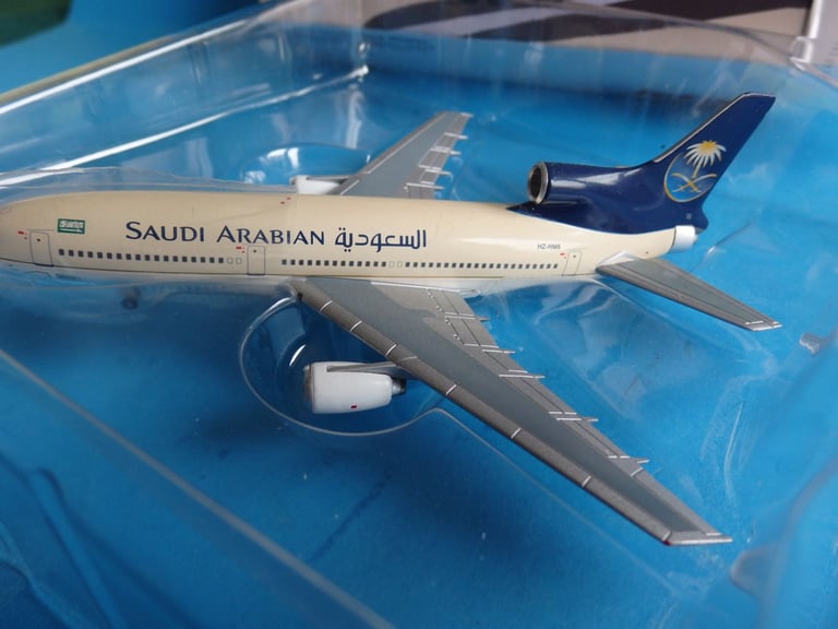 Jet X 1:400 Scale L-1011 Tristar Saudia Arabia  HZ-HM6  