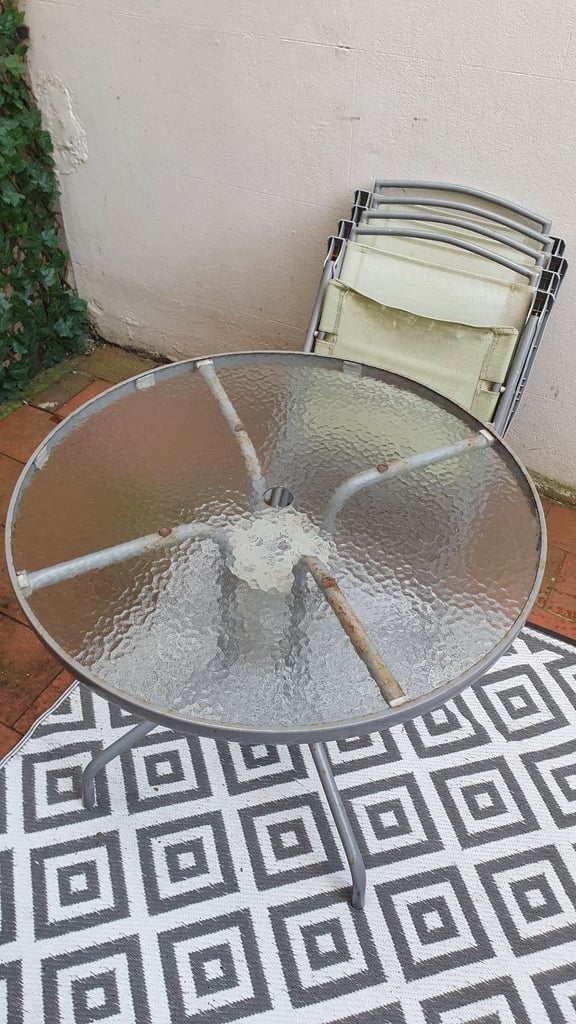 image for Garden table and chairs