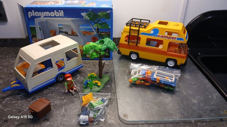 Playmobil Caravan and Camper