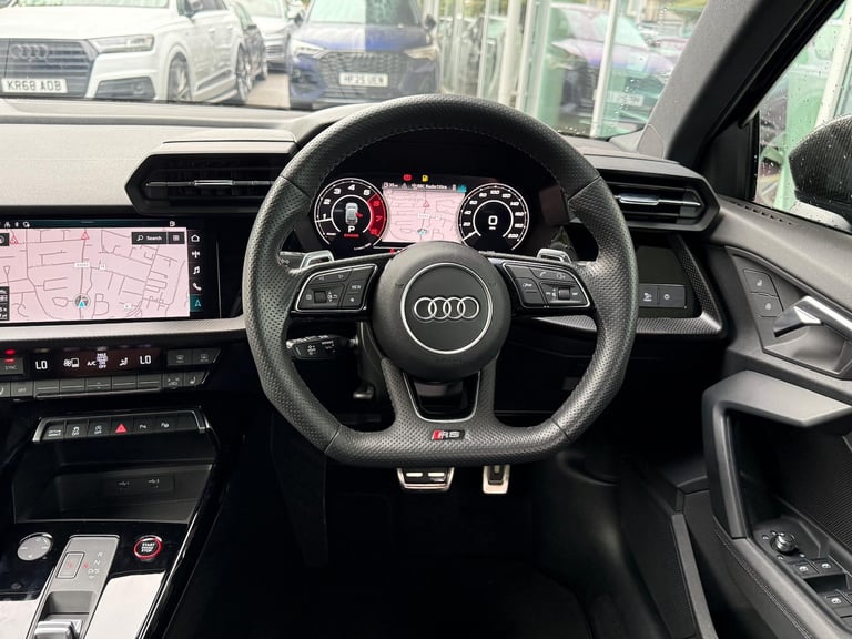  Audi RS3 2.5 TFSI Carbon Black Sportback 5dr Petrol S Tronic quattro Euro 6 (s/s) (4 Petrol Auto...