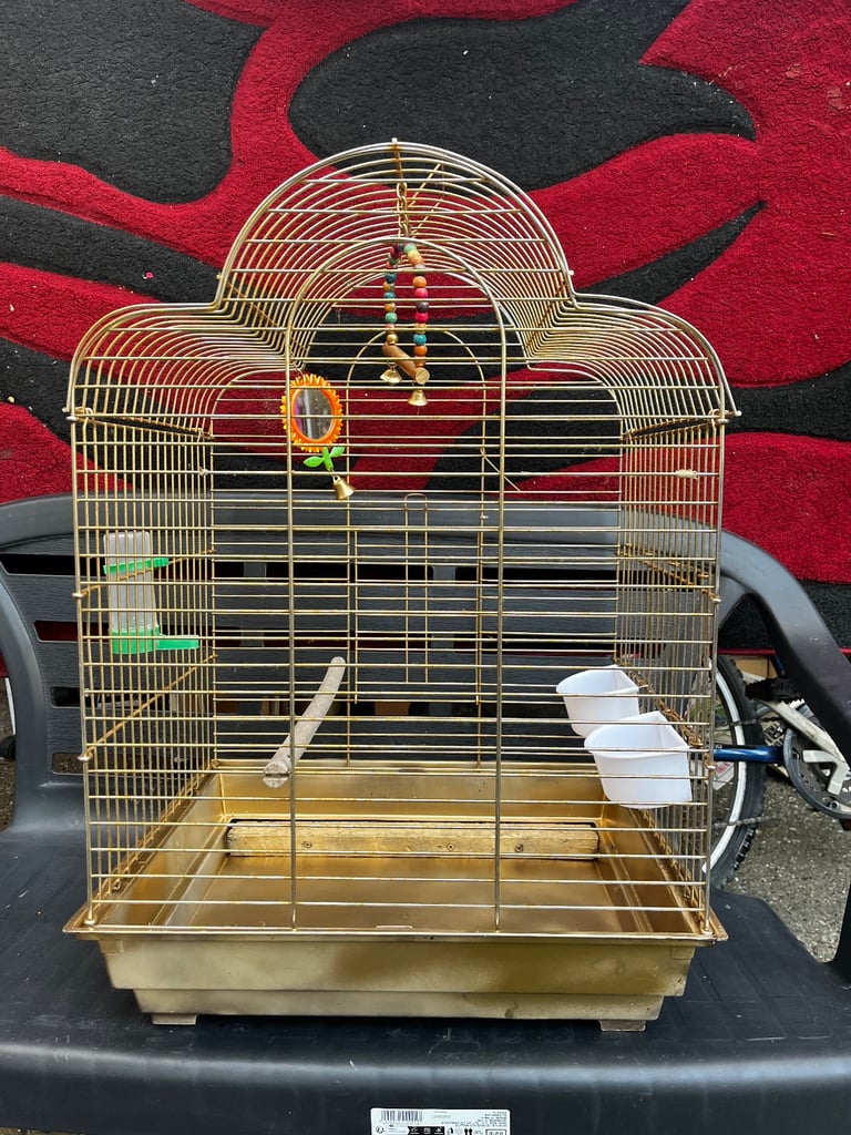 Gold Bird Cage