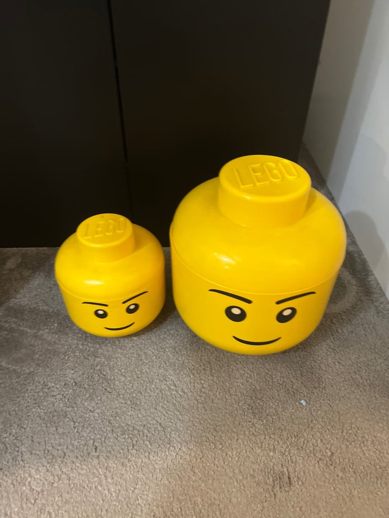 image for Lego storage head boxes 