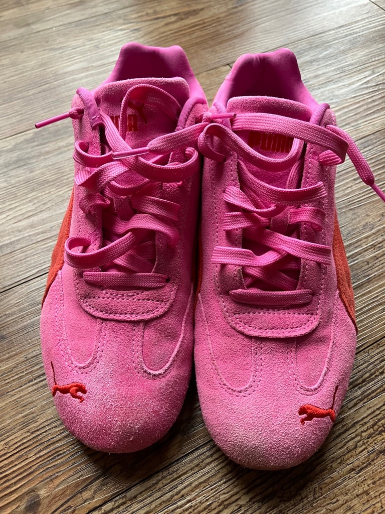 image for Pink/red Puma ladies size 7
