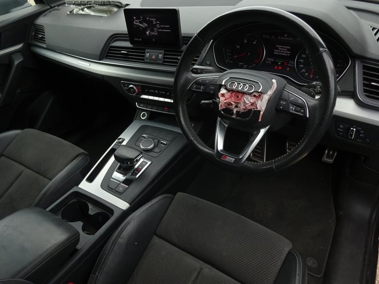 2017 17 REG AUDI Q5 S LINE TDI QUATTRO DIESEL AUTO DAMAGED REPAIRABLE SALVAGE