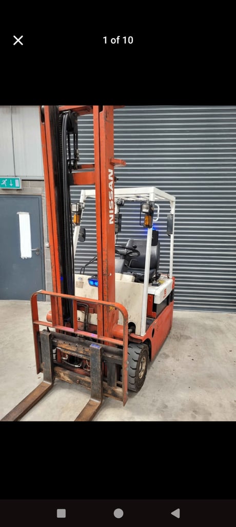Nissan forklift electric 