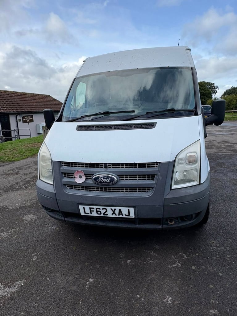 ford transit mwb 2.2 tdci t350 fwd 2012/62 plate with 235k and a september 2026 mot