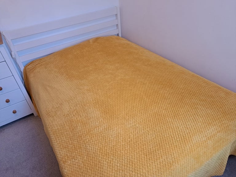 Scandinavian style modern wooden bedframe in brand new condition