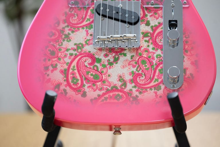 2017 Fender Japan 69 Reissue Telecaster Custom in Pink Paisley