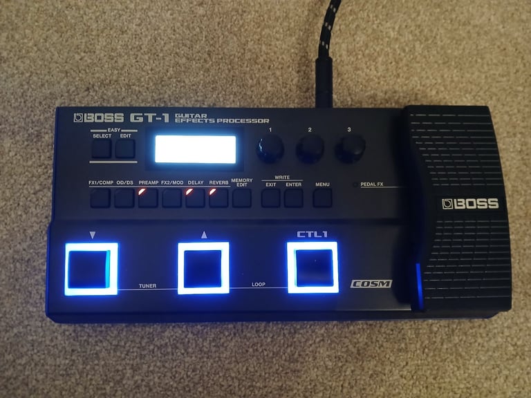 image for Boss GT-1 Guitar Effects Processor Multi-FX Pedal
